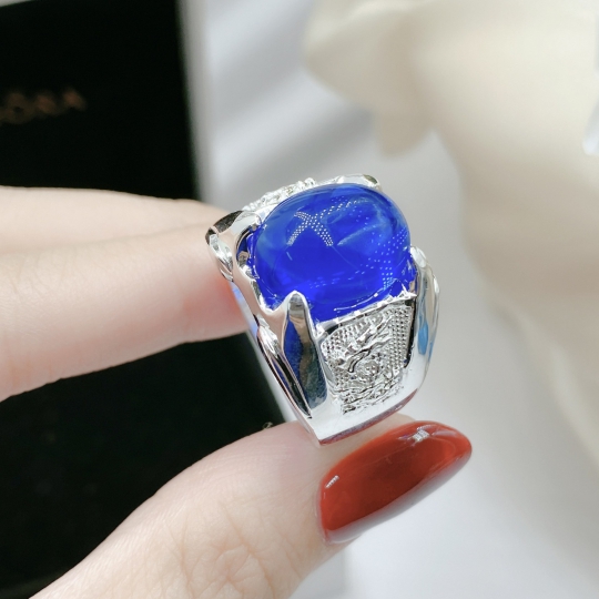 NHẪN NAM  HỘT MÀU 