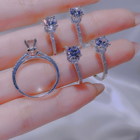 Bộ sưu tập nhẫn bạc nữ nhà Ruby mới nhất