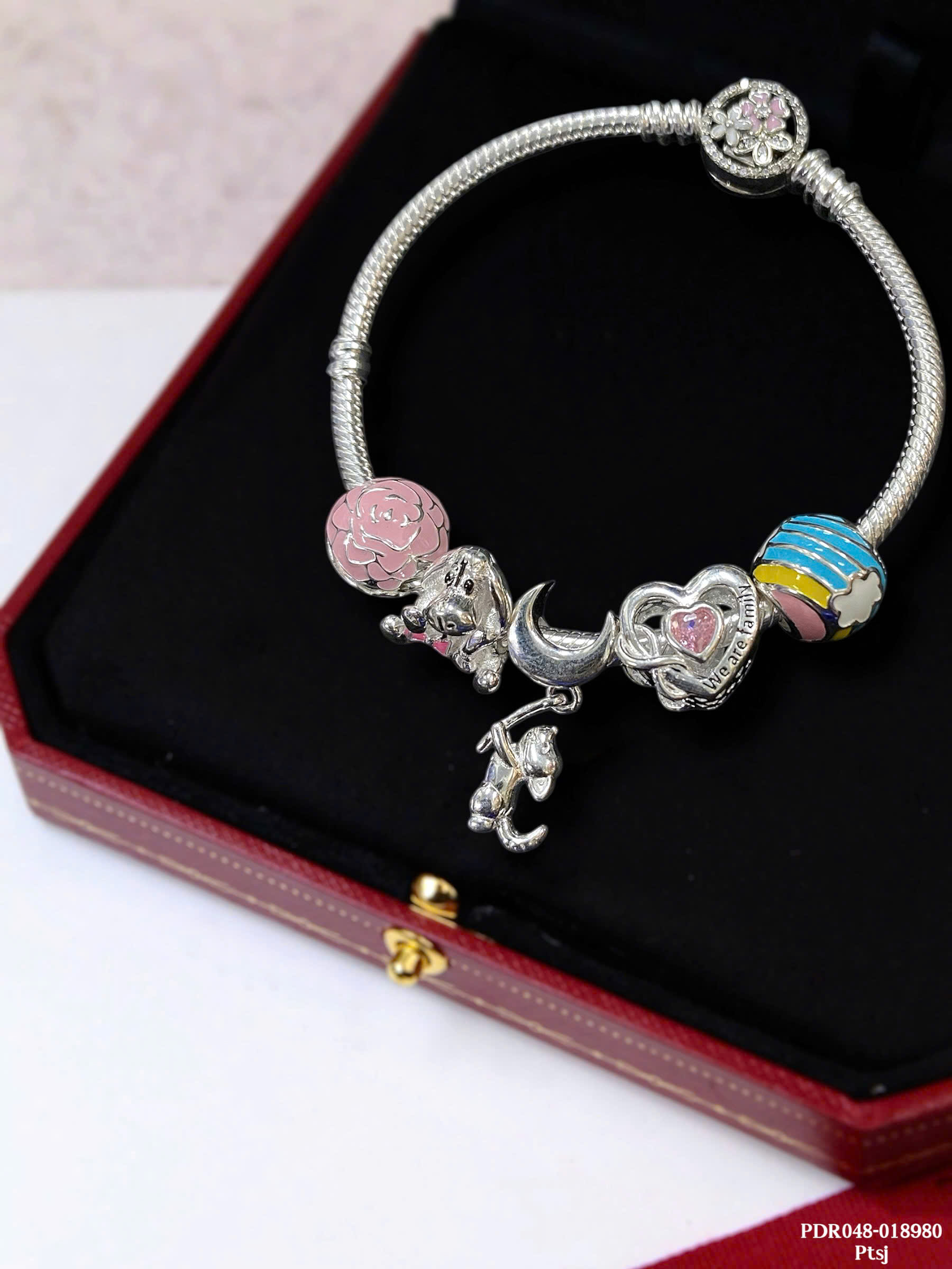 lắc tay nữ nhà Bạc Ruby